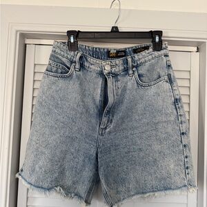 Lee Women's Light Blue Denim Shorts